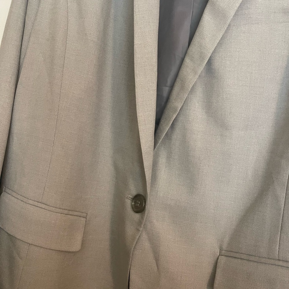Halogen Relaxed Single Button Gray Blazer 16 - image 3